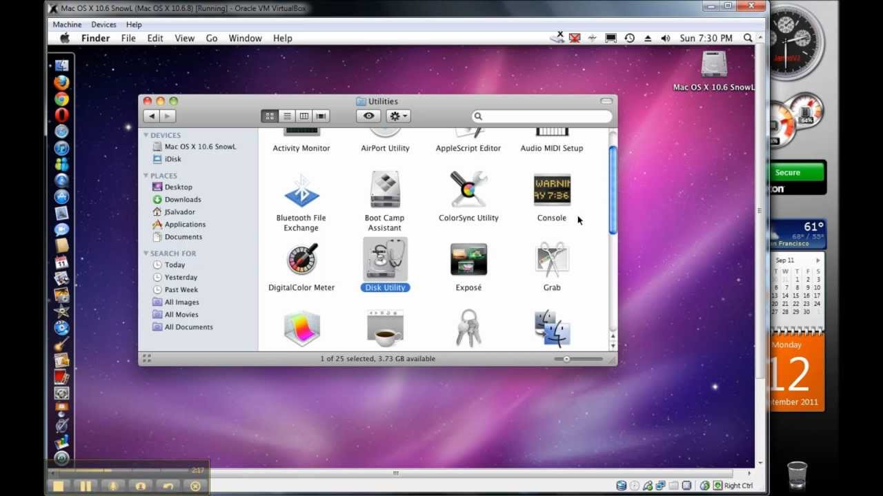 Virtual Machine Software For Mac 10.6.8
